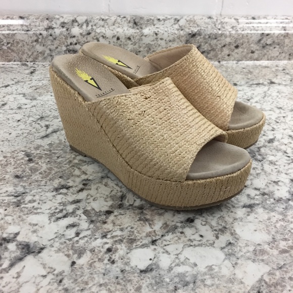 Volatile Shoes - Volatile Slingback Wedges